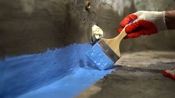 Crawl space vapor barrier installation in Free Soil, MI